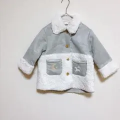 Cotoli フリースアウター グレー　95cm 子供服　ベビー　コート