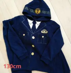 警察官 ポリス風パジャマセット 130cm ネイビー