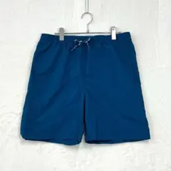 イッカ/M/青/ショートパンツ/ドローコード付き/ナイロンショーツ/春夏/メンズのサムネイル