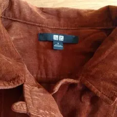UNIQLO　コーデュロイ　シャツワンピース　S　茶色