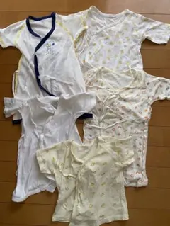 コンビ肌着、短肌着　50〜60サイズ　5枚セット　まとめ売り