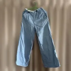 F*o様 ライトブルー ブーツカットデニムGU 中古品　Sサイズ