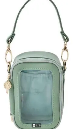 ディズニーストア　ズートピア　ニックワイルド クリアポーチ ミントグリーン