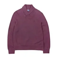 オールド90sラルフローレン ショールカラー コットン スウェット古着トレーナー