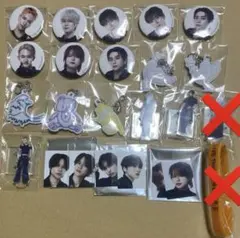 INI トレカ 缶バッジ バラ売り