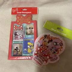 ミニスタ　ミニー　ポストカード　ステッカー　スタイルスタジオ　新品　ディズニー