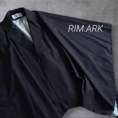 RIM.ARK リムアーク ポンチョ ジャケット ブラック フリーサイズ 春夏のサムネイル