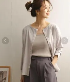 【アーバンリサーチドアーズ】ショルダータックスムースプルオーバー