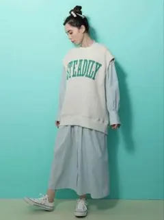 レディース　ベスト　古着　sugar spoon