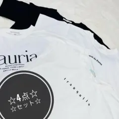 週末限定特価！✨140㎝✨Tシャツ 【ティシャツ】4点セット！白色&黒色