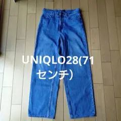 UNIQLO ストレートデニム 28(71センチ)