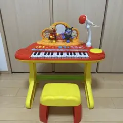 【美品】　アンパンマン キーボード　キラピカいっしょにステージミュージックショー