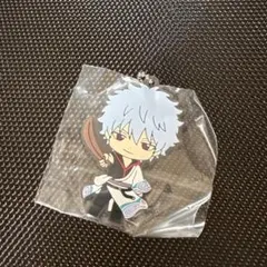 銀魂 坂田銀時 ラバーキーホルダー - メルカリ