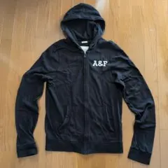 Abercrombie & Fitch ジップパーカー ネイビー M