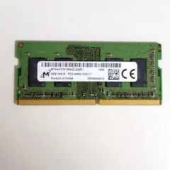 MTA4ATF51264HZ-2G6E1 4GB DDR4メモリ/ノートPC