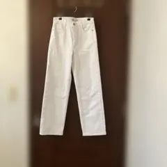 ZARA ホワイト ストレートデニム EUR34