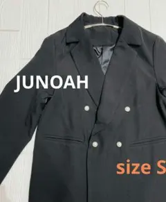 JUNOAHジュノア　ジャケット　上着　ブラック　黒　S