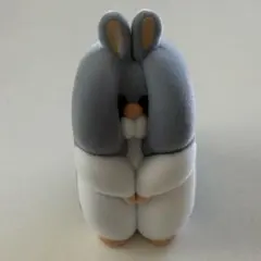 すきまハムスター　マスコットフィギュア　ジャンガリアン　サファイアブルー