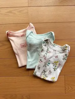カーターズ　ロンパース3点セット　12months 半袖