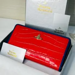【新品 未使用】Vivienne Westwood ヴィヴィアン 長財布 レッド