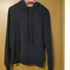 GAP ブラック フード付きパーカー Lサイズ