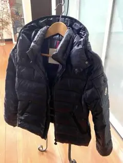 お値下げ☆モンクレール☆ダウンジャケット☆ネイビー☆Sサイズ相当