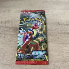 【新品】ポケモンカード　スカーレットex 1パック