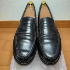 極美品】 カステラーノ コインローファー ビーフロール レザー 8 27cm 