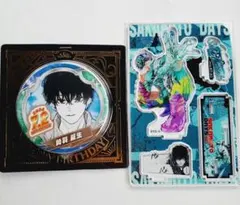 SAKAMOTO DAYS サカモトデイズ 勢羽 缶バッジ&ジオラマフィギュア