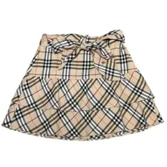 BURBERRY BLUE LABEL ノバチェック ティアード スカート 38