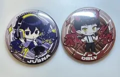 Crazy Raccoon CR CRストア 缶バッジ JUSNA OBLY