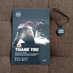 SNKRDUNK　スニーカーダンク　タグと鑑定書