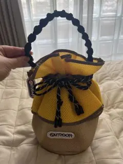 11/12のみ値下げ！OUTDOOR RISLEY ハンドバッグ(巾着)