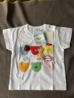 MINI-K BABY アルファベット刺繍Tシャツ 80cm【新品】のサムネイル