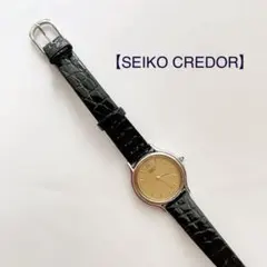 【SEIKO CREDORセイコークレドール】ゴールド文字盤 4J81-0A40のサムネイル