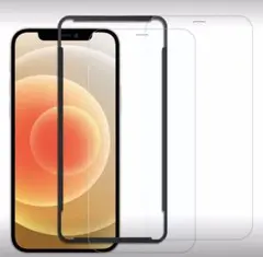 【2枚入り】 iPhone12 mini ガラスフィルム 5.4インチ用 保護