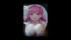 ホロライブ おっぱいマウスパッド ラバーマット 湊あくあのサムネイル