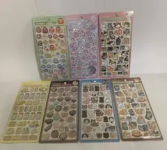 正規品　ボンボンドロップシール　和柄 7種セット　シール