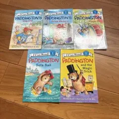 パディントン5冊 I can read! Step into reading