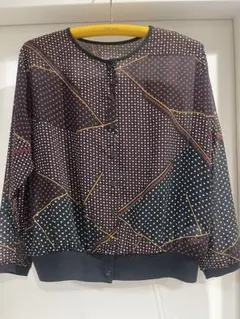 Bou Jeloud ドット柄 カーディガン 38 M Ｌのサムネイル