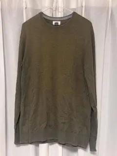 Old Navy クルーネック ニット セーター オリーブのサムネイル