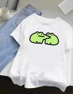 かえる Tシャツ M 未使用