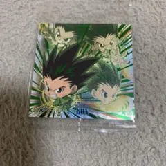 ハンターハンター　シールウエハース7 念レア　ゴン