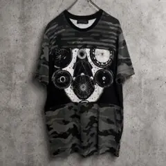 DIESEL BLACK GOLD カモフラージュ柄 Tシャツ Lのサムネイル