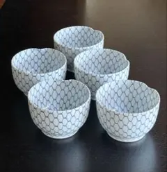 呉須染付輪花 組鉢】 | Mercari