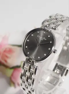 美品 クリスチャンディオール DIOR バギラ ブラックムーン 腕時計 H812 Christian Dior - 美品 クリスチャンディオール DIOR バギラ ブラック