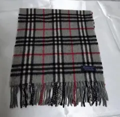 Burberry バーバリー カシミヤマフラー美品