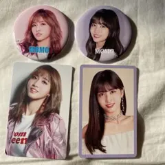 twice #twice #twice2 トレカ 缶バッチ セット モモ