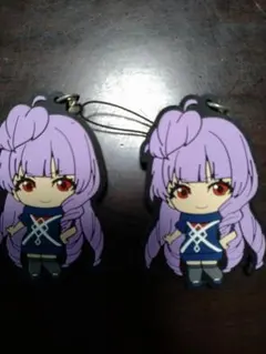 マクロスΔ 美雲・ギンヌメール カプセルラバーマスコット 02 私服 2体セット