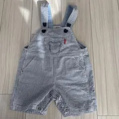 HOT BISCUITS ストライプオーバーオール